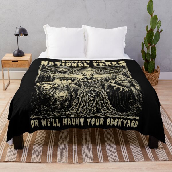Item preview, Protect Our National Parks or We'll Haunt Your Backyard designed and sold by schoolofbullies.