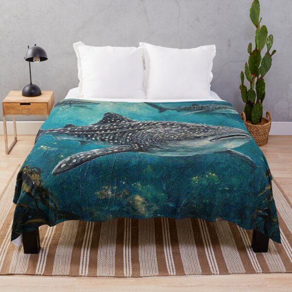 Item preview, Whale Shark Art – Cute Aesthetic Ocean Design | Marine Life Sea Animal Gift designed and sold by Illuministique.