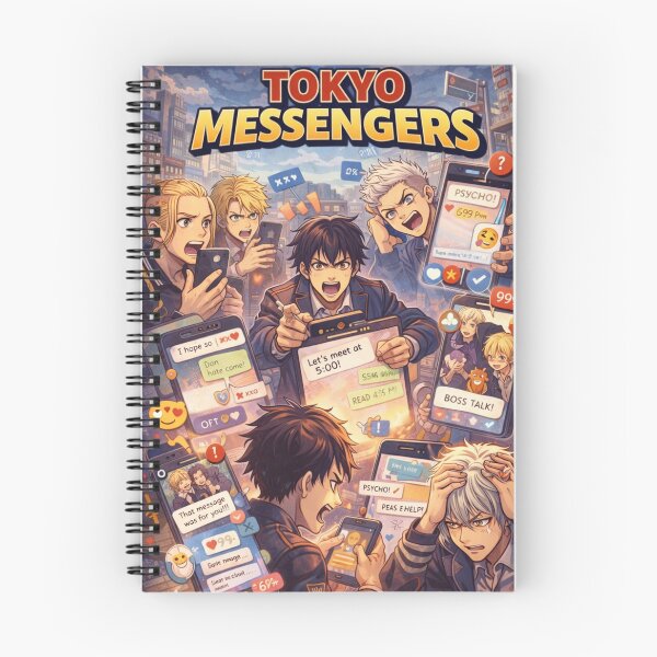 Item preview, Mensajeros de Tokio designed and sold by Pond21.