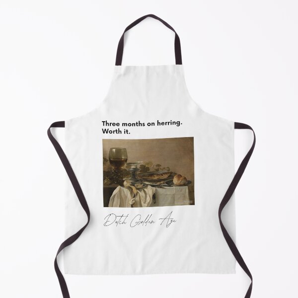 Item preview, Dutch Golden Age T-Shirt | Three Months on a Herring Worth It | Pieter Claesz Art History Gift | Funny Art Tee designed and sold by Meimiro.