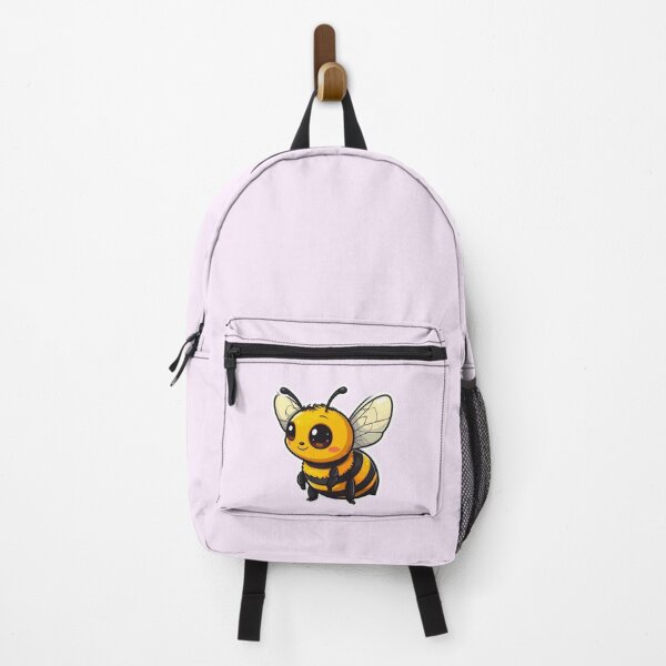 Item preview, Big Eyes Chibi Bee Sticker Cute Kawaii Bumblebee Art designed and sold by PuffyInk.