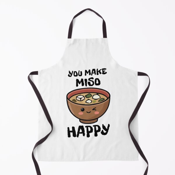 Item preview, You Make Miso Happy – Cute Miso Design designed and sold by kestey.