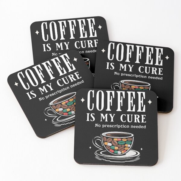 Item preview, Coffee Is My Cure Funny Medical Coffee Lover Shirt No Prescription Needed Gift designed and sold by Negisandeep studio.