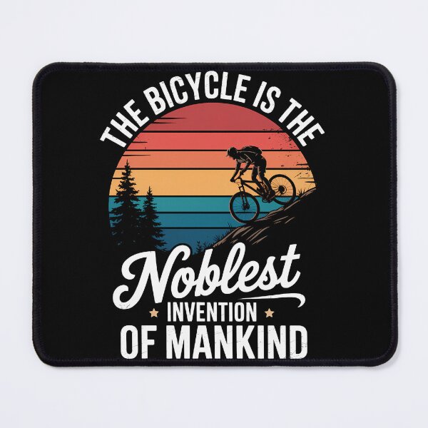 Item preview, The Bicycle Is the Noblest Invention of Mankind BMX Cyclist designed and sold by TyraYoung.