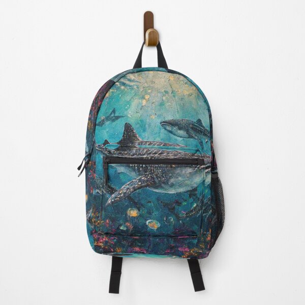 Item preview, Whale Shark Art – Cute Aesthetic Ocean Design | Marine Life Sea Animal Gift designed and sold by Illuministique.