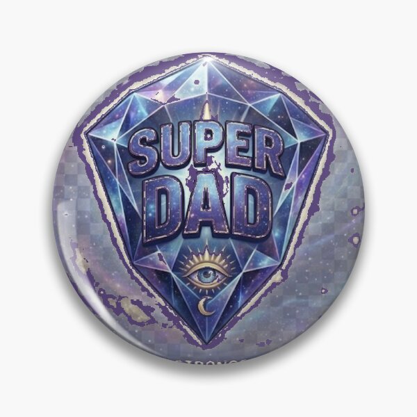 Item preview, Super Dad Cosmic Hero Shield - World's Strongest Hero designed and sold by MCUL.