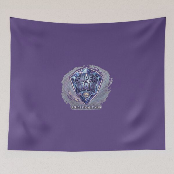 Item preview, Super Dad Cosmic Hero Shield - World's Strongest Hero designed and sold by MCUL.