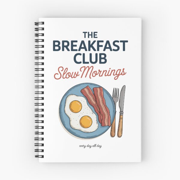 Item preview, The Breakfast Club Slow Mornings Brunch Sunday Morning Foodie Waffle Pancake Bacon designed and sold by TyraYoung.