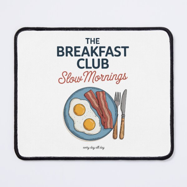 Item preview, The Breakfast Club Slow Mornings Brunch Sunday Morning Foodie Waffle Pancake Bacon designed and sold by TyraYoung.