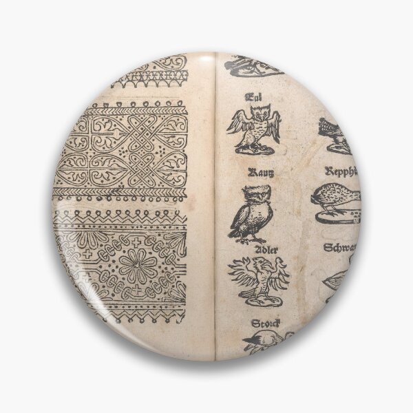 Item preview, Egenolff Embroidery Designs | Vintage Ornithology designed and sold by GammaRay.