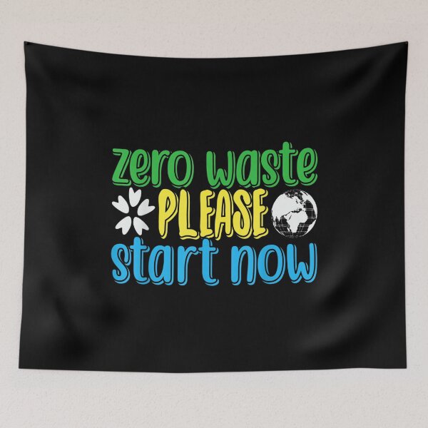 Item preview, zero waste please start now Cute Earth Lover Kids Toddler designed and sold by AlisonPAnderson.
