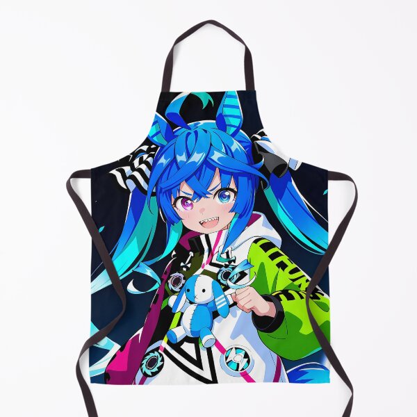 Item preview, Twin Turbo Uma Musume Neon Hoodie Plush Stage Power designed and sold by PMartistStudio.