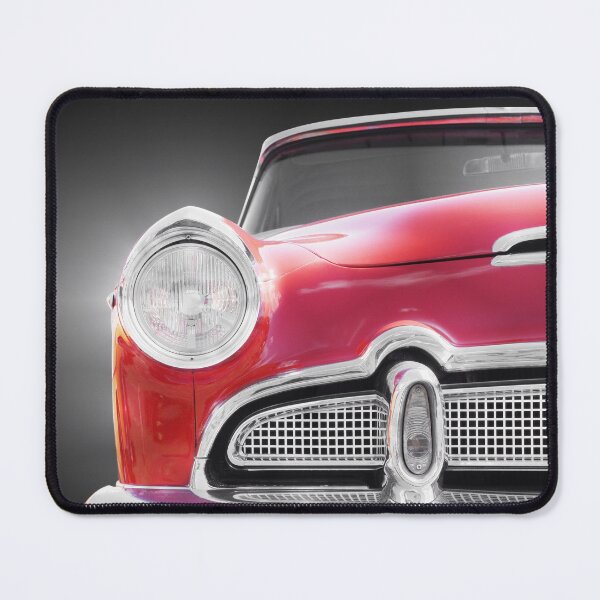 Item preview, Vintage Red Classic Car 1956 Front View designed and sold by Beate Gube.
