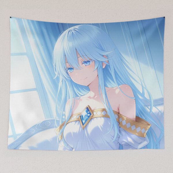Item preview, Elfaria Albis Wistoria Wand Sword Gentle Blue Light designed and sold by PMartistStudio.