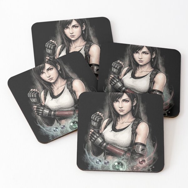 Item preview, Final Fantasy 7 Tifa Lockhart Martial Arts Mastery Design designed and sold by Senpaiwaves.