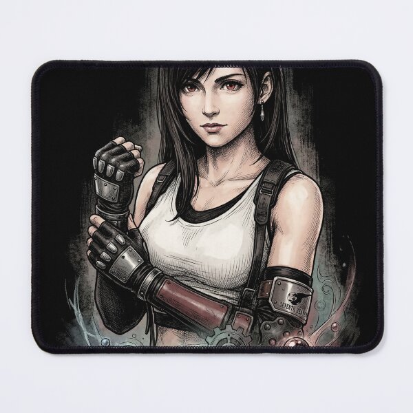 Item preview, Final Fantasy 7 Tifa Lockhart Martial Arts Mastery Design designed and sold by Senpaiwaves.