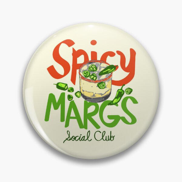 Artikelvorschau, Illustration eines Retro-Fiesta-Cocktails im Stil von Spicy Margs Social Club entworfen und verkauft von MaiZephyr.