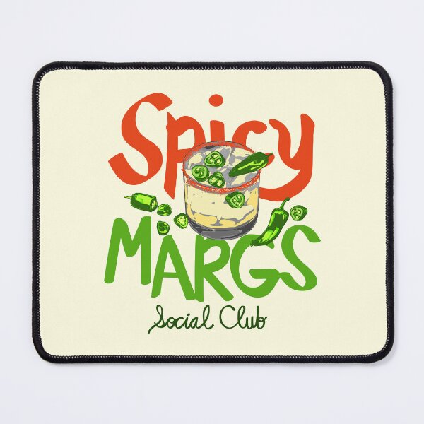 Item preview, Spicy Margs Social Club Retro Fiesta Cocktail Illustration designed and sold by MaiZephyr.