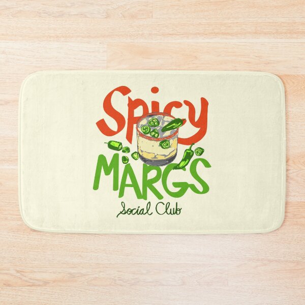 Item preview, Spicy Margs Social Club Retro Fiesta Cocktail Illustration designed and sold by MaiZephyr.