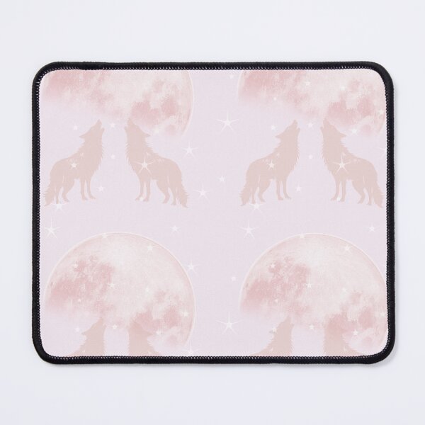 Item preview, Blush Moon Wolves - Soft Celestial Night designed and sold by theurbanwarrior.