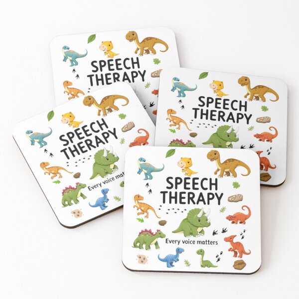 Item preview, Dinosaur Speech Therapy SLP Every Voice Matters designed and sold by Thread&Fable.