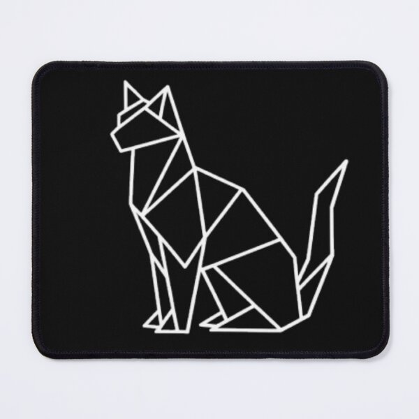 Item preview, Geometric Cat Line Art – Minimalist Polygon Design designed and sold by Karszul.