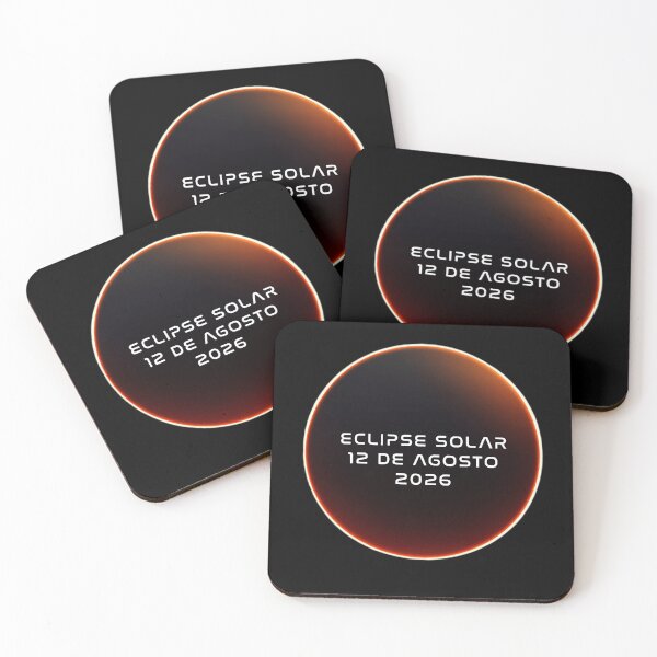 Item preview, Solar eclipse 2026 - Spanish text - Ver. 2 - Spain - España designed and sold by R-A Designs.
