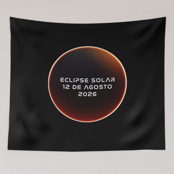 Item preview, Solar eclipse 2026 - Spanish text - Ver. 2 - Spain - España designed and sold by R-A Designs.