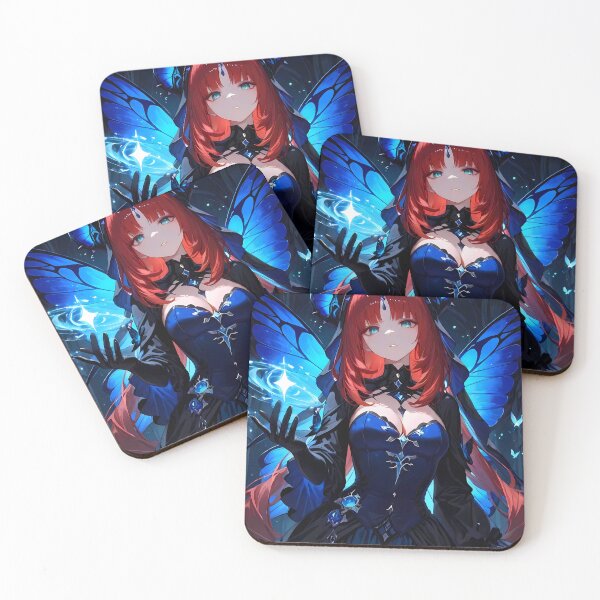 Item preview, Nilou Genshin Impact Enchanted Blue Butterfly designed and sold by PMartistStudio.