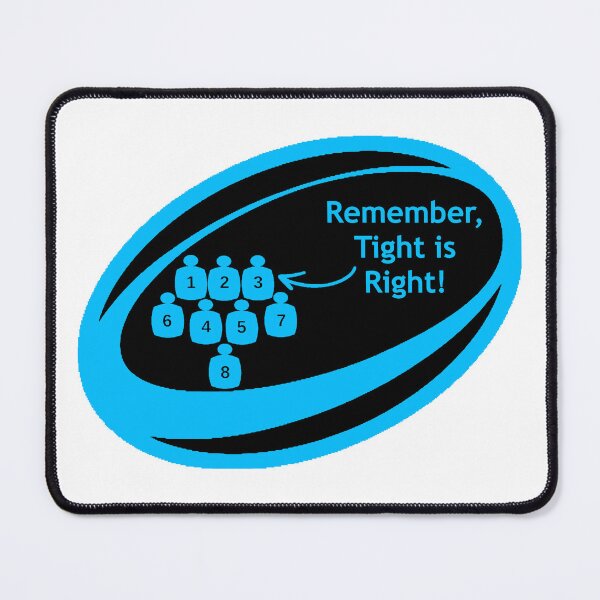 Item preview, Remember: Tight is Right (Blue/Black) designed and sold by Troedgwyn Designs.