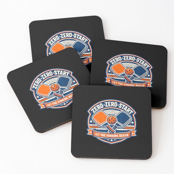 Item preview, Zero-Zero-Start Pickleball Tournament Court Statement designed and sold by AlisonPAnderson.