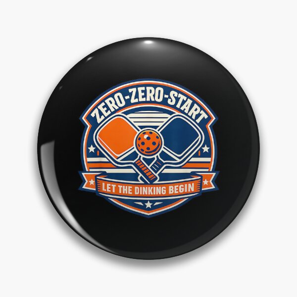 Item preview, Zero-Zero-Start Pickleball Tournament Court Statement designed and sold by AlisonPAnderson.
