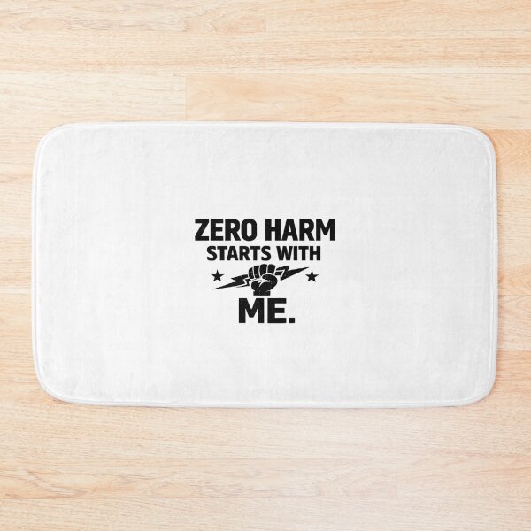 Item preview, Zero Harm Starts With Me – Safety Culture Motivational Gift designed and sold by AlisonPAnderson.