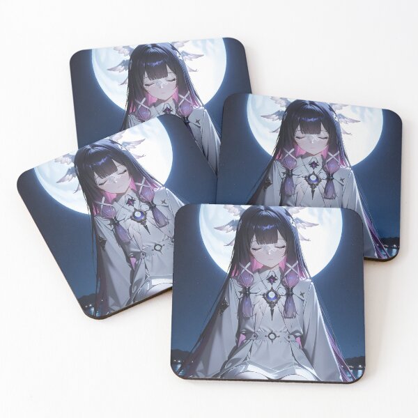 Item preview, Columbina Genshin Impact Full Moon Serenity In Night Sky designed and sold by PMartistStudio.