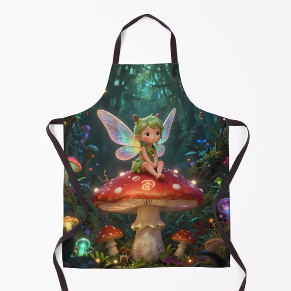 Item preview, Cute Mushroom-cap Pixie designed and sold by Fanta-sticky.