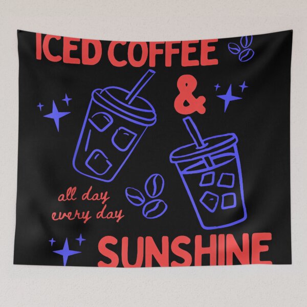 Item preview, Iced Coffee and Sunshine Iced Coffee Lover designed and sold by AlisonPAnderson.