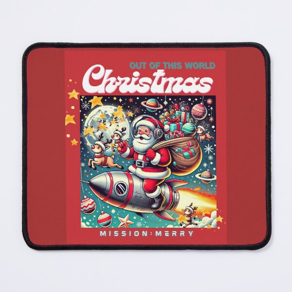 Item preview, Christmas out of this world - Holiday season - Cosmic Santa designed and sold by Agu210.