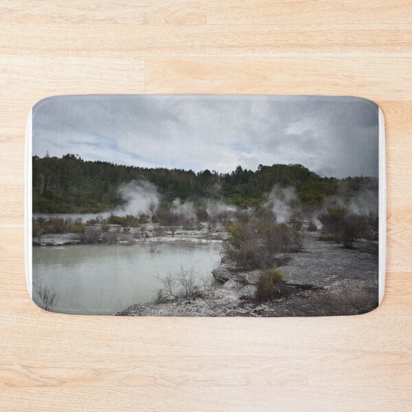 Item preview, Misty Geothermal Landscape in Nature designed and sold by getmybookstore.