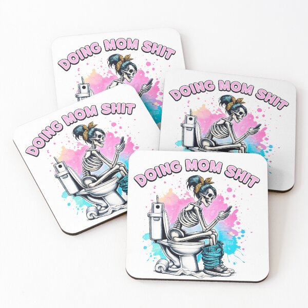 Item preview, Skeleton Doing Mom Shit Funny Mother's Day designed and sold by H3ll-Ash-Studio.