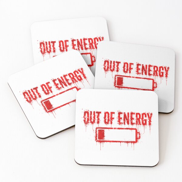 Item preview, Out Of Energy Grunge Glitch Design – Horror Tech Style designed and sold by UnglaublichGut.