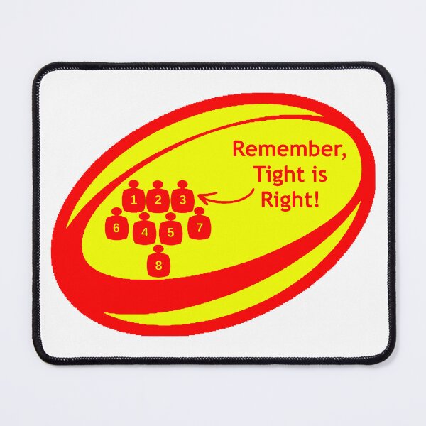 Item preview, Remember: Tight is Right (Red/Yellow) designed and sold by Troedgwyn Designs.