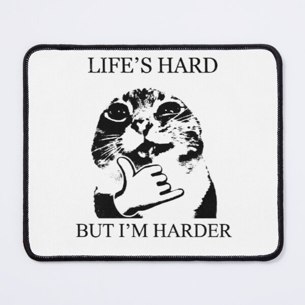 Item preview, Life is hard But I’m harder shirt- graphic tee designed and sold by Mariamify Designs.
