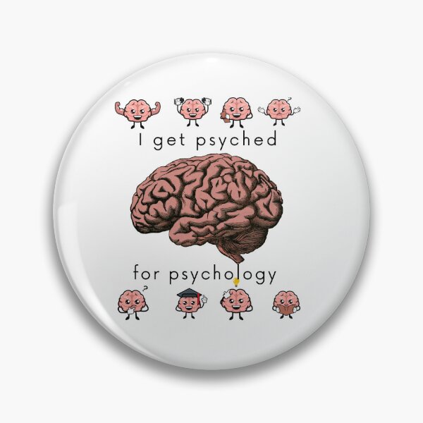 Item preview, I Get Psyched For Psychology  designed and sold by MotylekAnia.