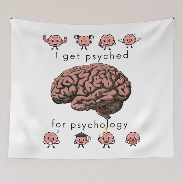 Item preview, I Get Psyched For Psychology  designed and sold by MotylekAnia.