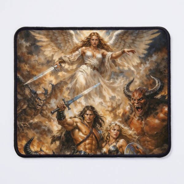 Item preview, Goddess of War Fantasy Illustration designed and sold by AliceWhiteDF.