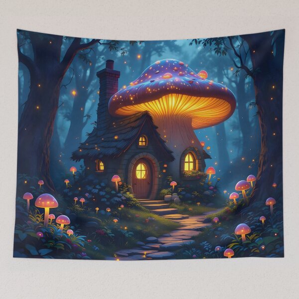 Item preview, The Witch's Mushroom Hut designed and sold by Fanta-sticky.