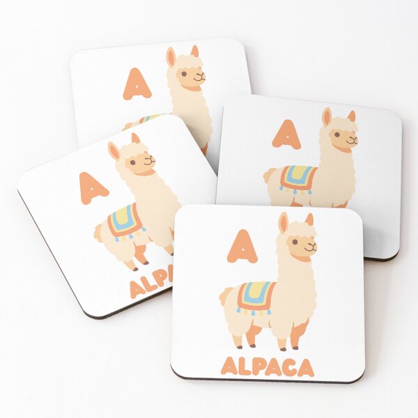 Item preview, Learn Alphabet : A for Alpaca designed and sold by Moonland21.