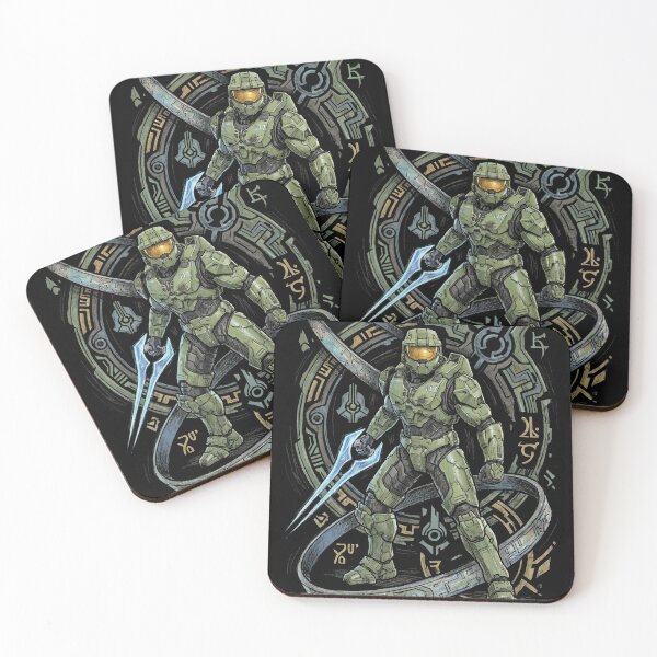 Item preview, Master Chief Halo: Halo Rings Guardian designed and sold by Senpaiwaves.