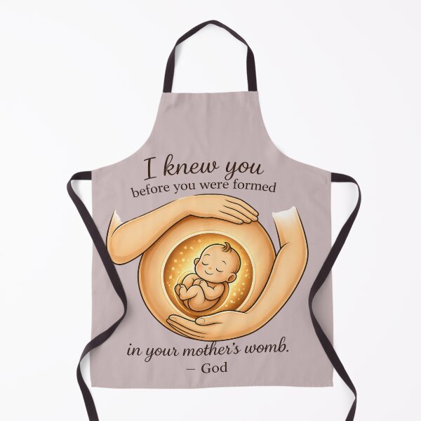 Item preview, Christian Maternity Shirt I Knew You Before You Were Formed Baby Shower Gift Pregnancy Announcement Tee designed and sold by Ginastle26.