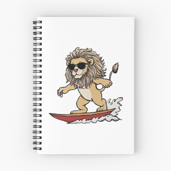 Item preview, Surf King Lion designed and sold by IanHidden.